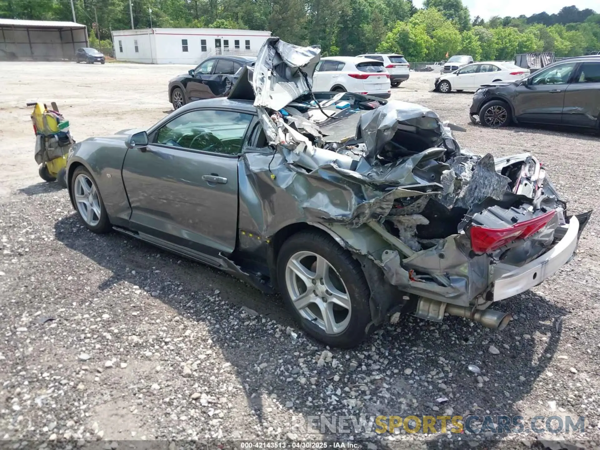3 Photograph of a damaged car 1G1FB1RX3N0103522 CHEVROLET CAMARO 2022