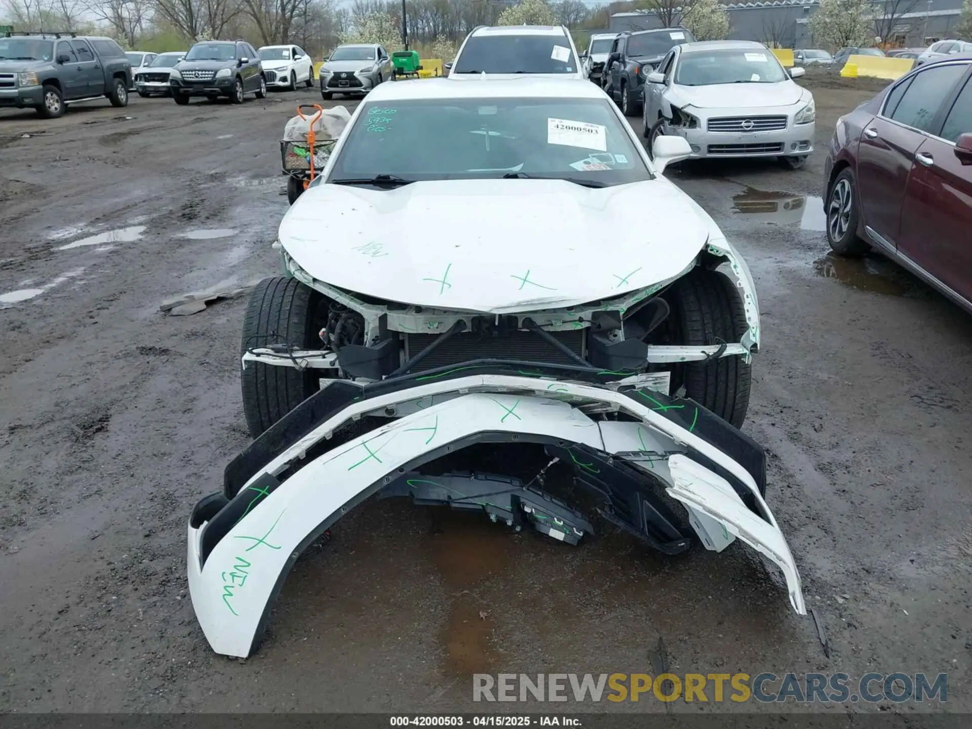 13 Photograph of a damaged car 1G1FB1RX3N0105934 CHEVROLET CAMARO 2022