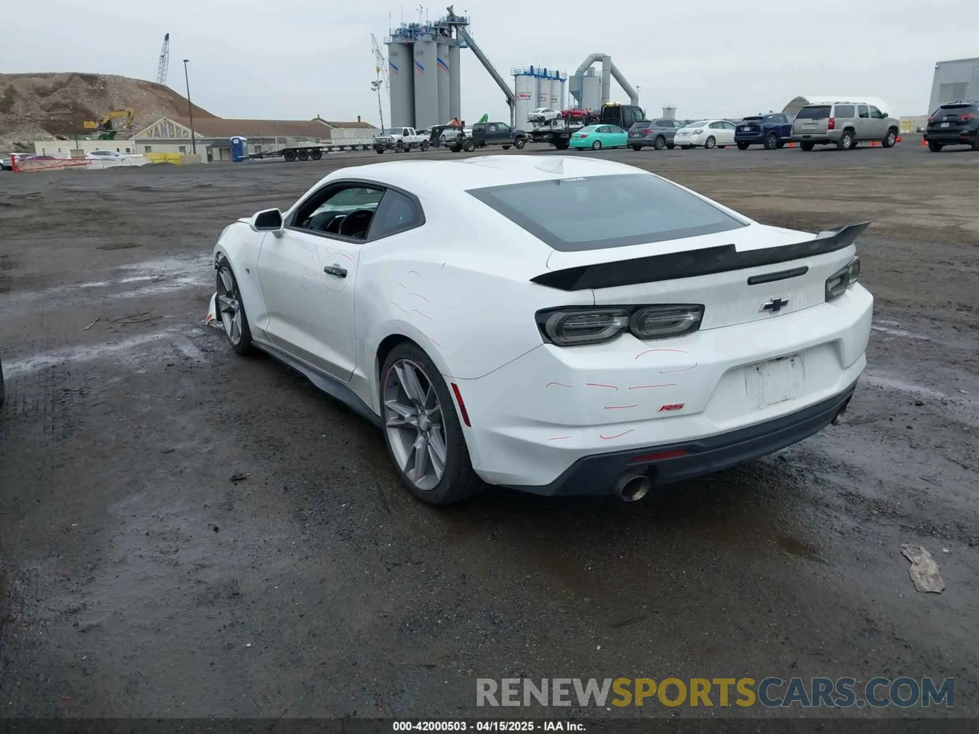 3 Photograph of a damaged car 1G1FB1RX3N0105934 CHEVROLET CAMARO 2022