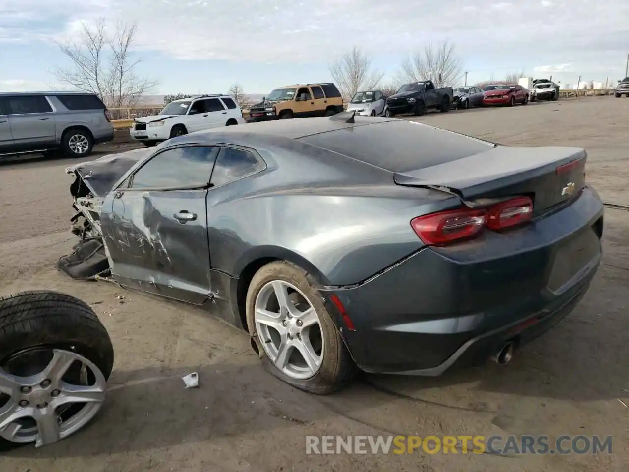 2 Photograph of a damaged car 1G1FB1RX3N0122104 CHEVROLET CAMARO 2022