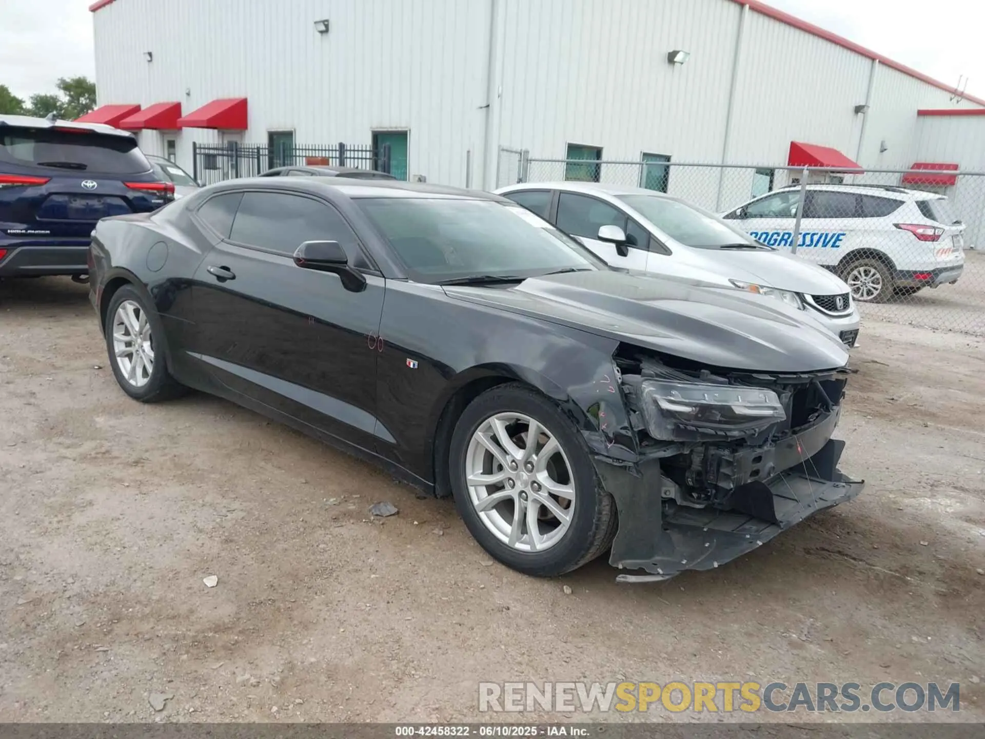 1 Photograph of a damaged car 1G1FB1RX4N0108826 CHEVROLET CAMARO 2022