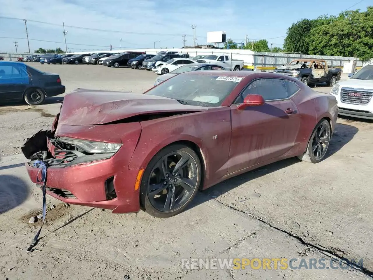 1 Photograph of a damaged car 1G1FB1RX4N0110298 CHEVROLET CAMARO 2022