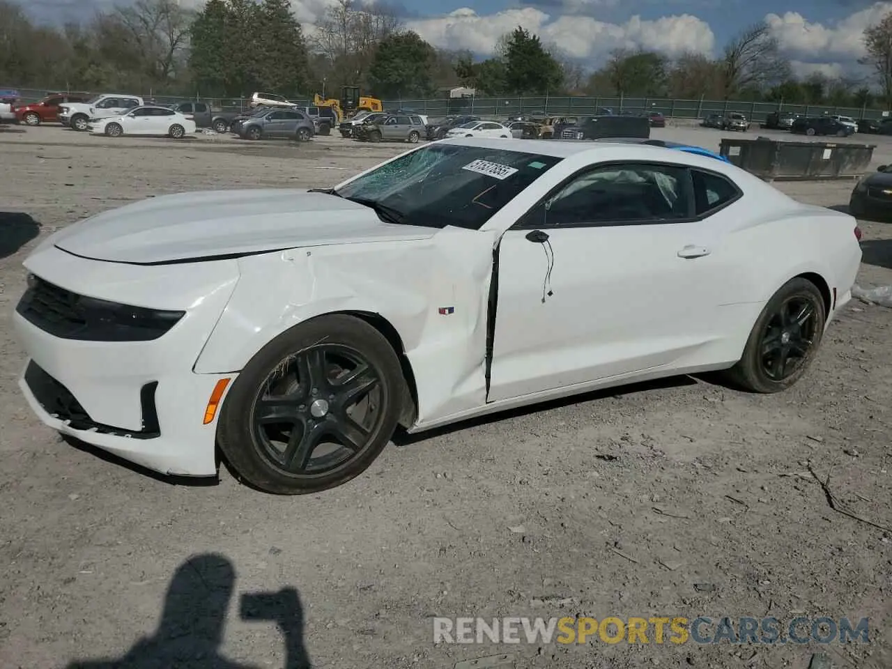 1 Photograph of a damaged car 1G1FB1RX4N0121382 CHEVROLET CAMARO 2022