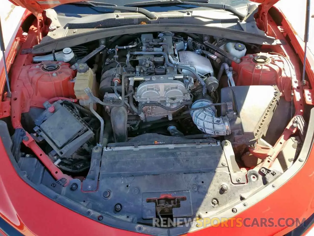 11 Photograph of a damaged car 1G1FB1RX6N0105605 CHEVROLET CAMARO 2022