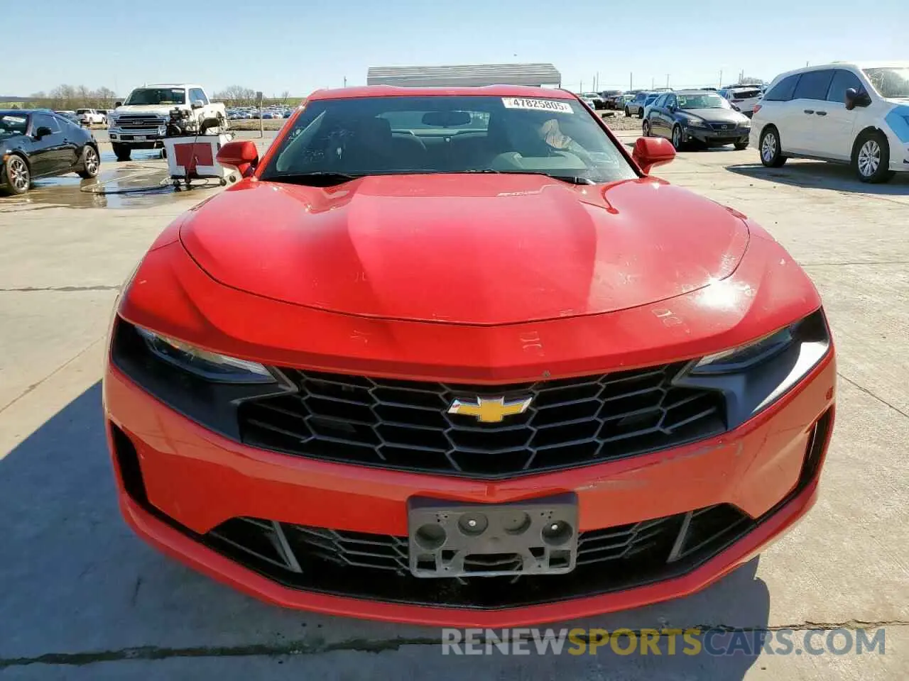 5 Photograph of a damaged car 1G1FB1RX6N0105605 CHEVROLET CAMARO 2022