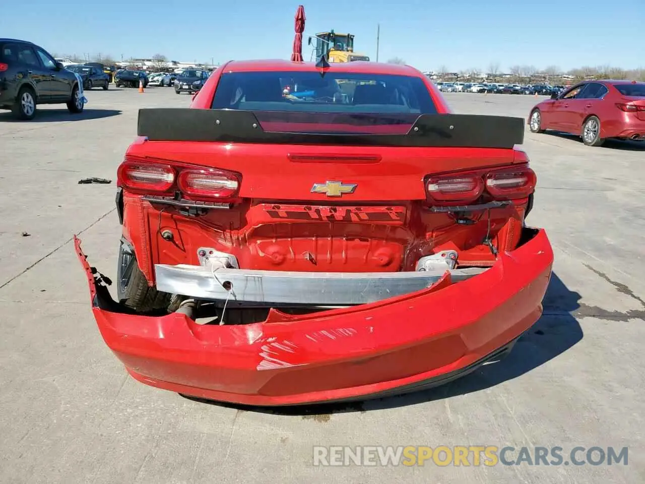 6 Photograph of a damaged car 1G1FB1RX6N0105605 CHEVROLET CAMARO 2022