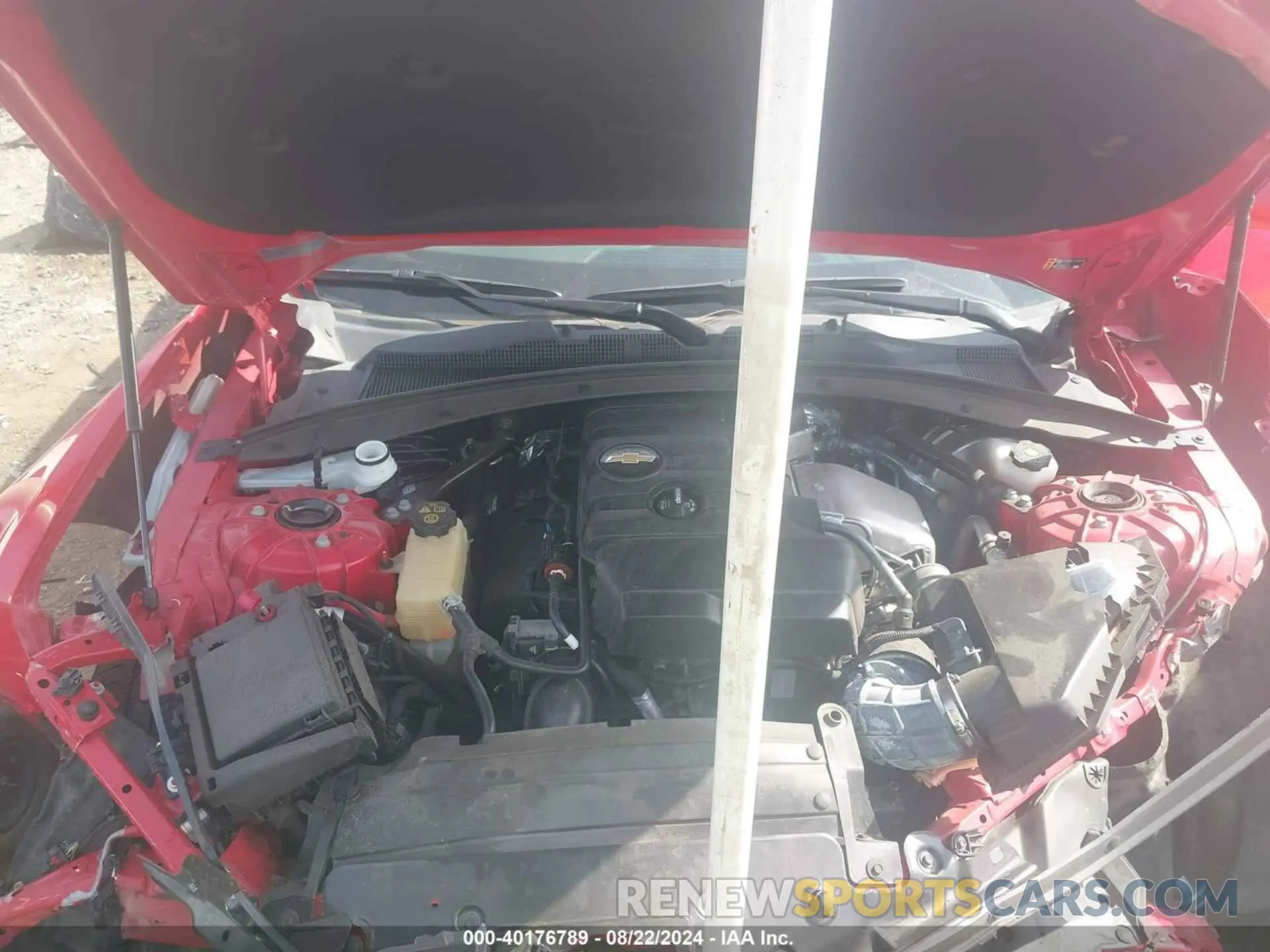 10 Photograph of a damaged car 1G1FB1RX7N0107315 CHEVROLET CAMARO 2022