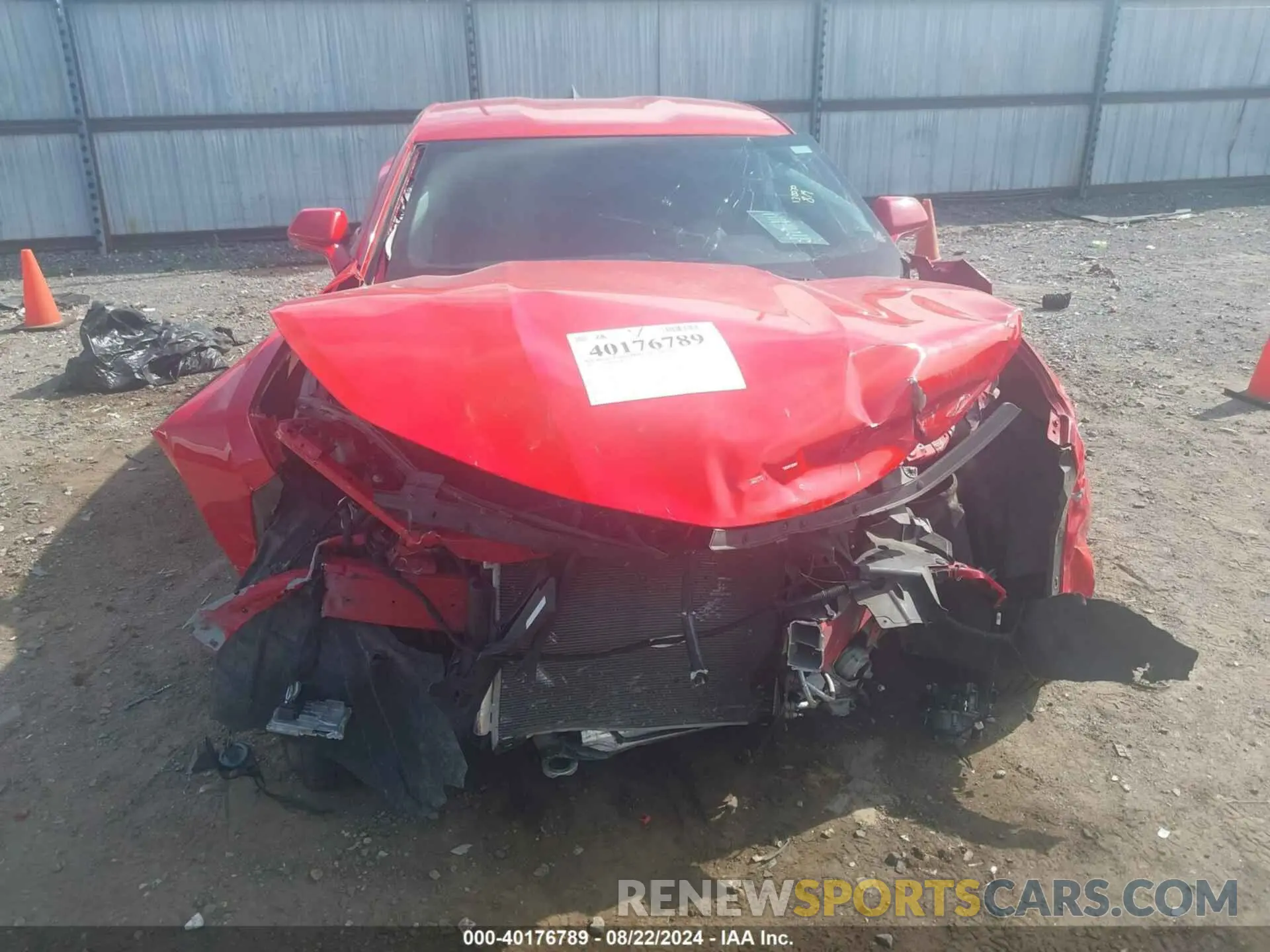 12 Photograph of a damaged car 1G1FB1RX7N0107315 CHEVROLET CAMARO 2022