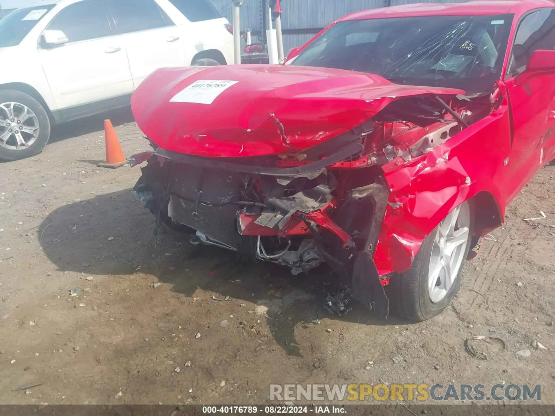 6 Photograph of a damaged car 1G1FB1RX7N0107315 CHEVROLET CAMARO 2022