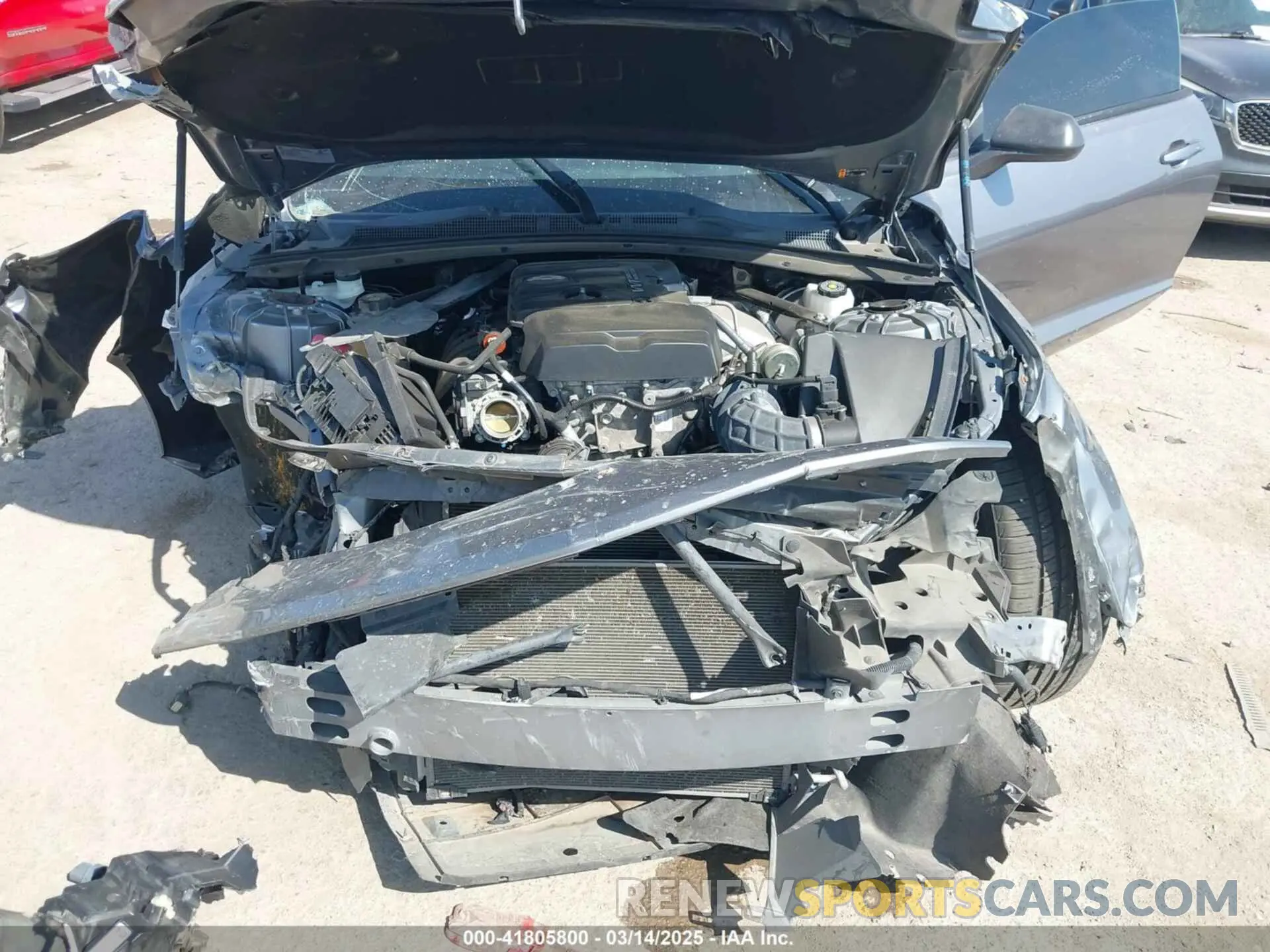 10 Photograph of a damaged car 1G1FB1RX8N0119506 CHEVROLET CAMARO 2022