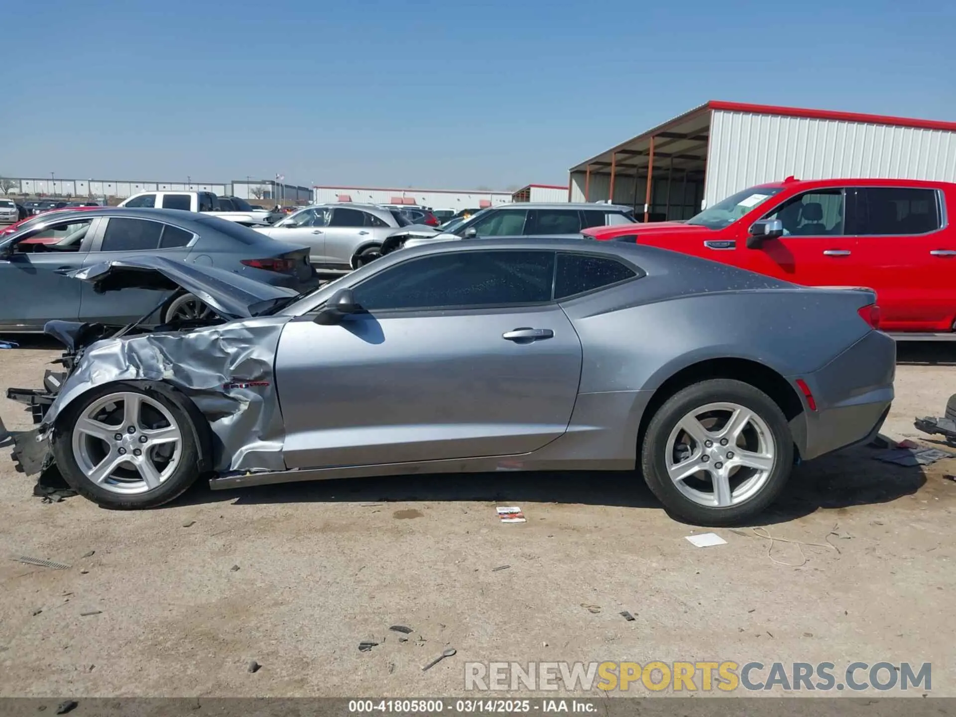 15 Photograph of a damaged car 1G1FB1RX8N0119506 CHEVROLET CAMARO 2022