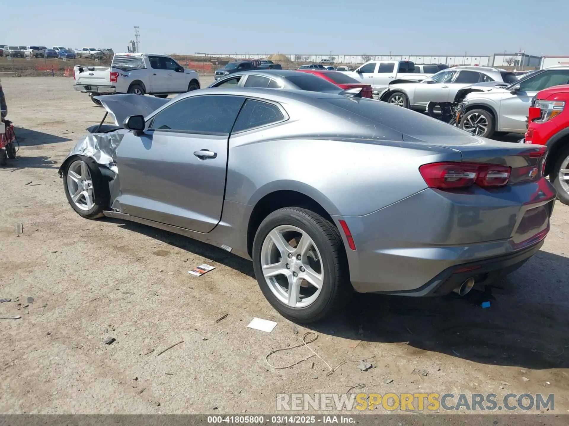 3 Photograph of a damaged car 1G1FB1RX8N0119506 CHEVROLET CAMARO 2022