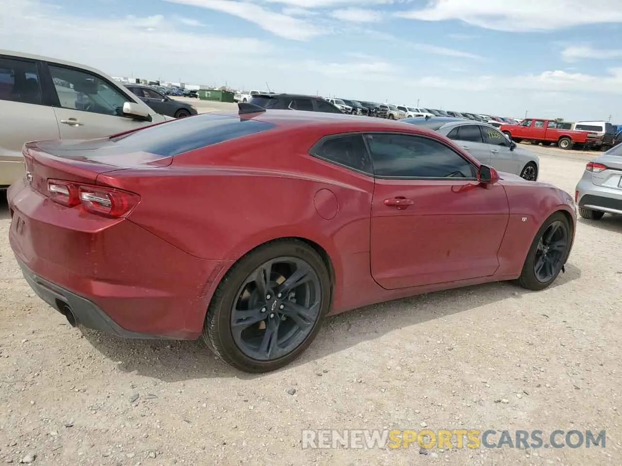 3 Photograph of a damaged car 1G1FB1RX9N0120972 CHEVROLET CAMARO 2022