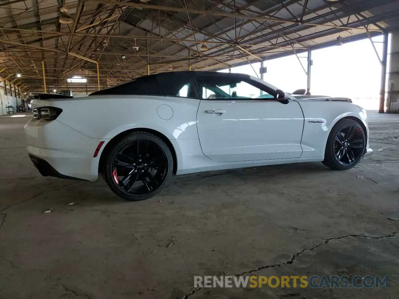 3 Photograph of a damaged car 1G1FB3DS1N0129155 CHEVROLET CAMARO 2022