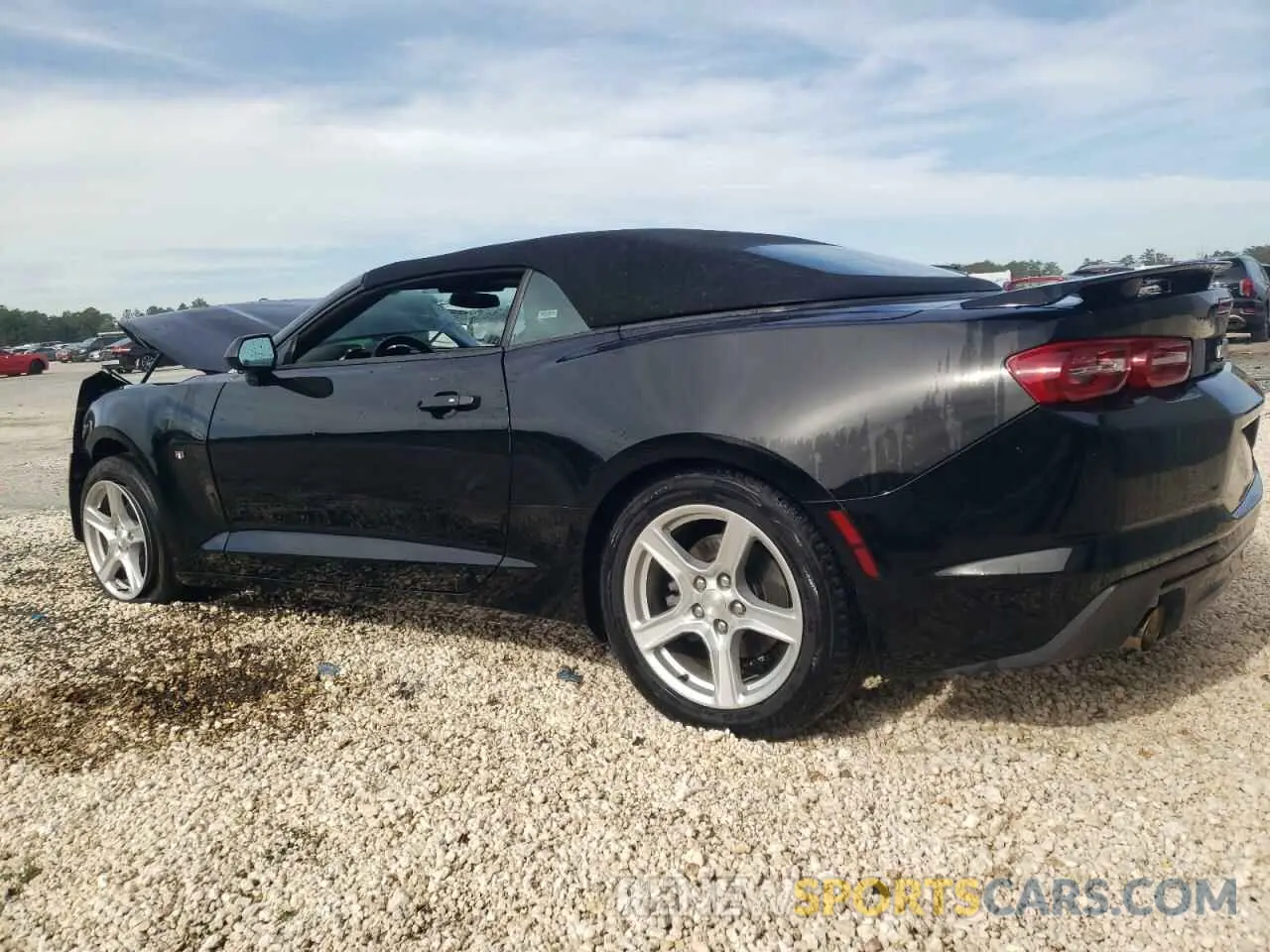 2 Photograph of a damaged car 1G1FB3DX2N0107676 CHEVROLET CAMARO 2022