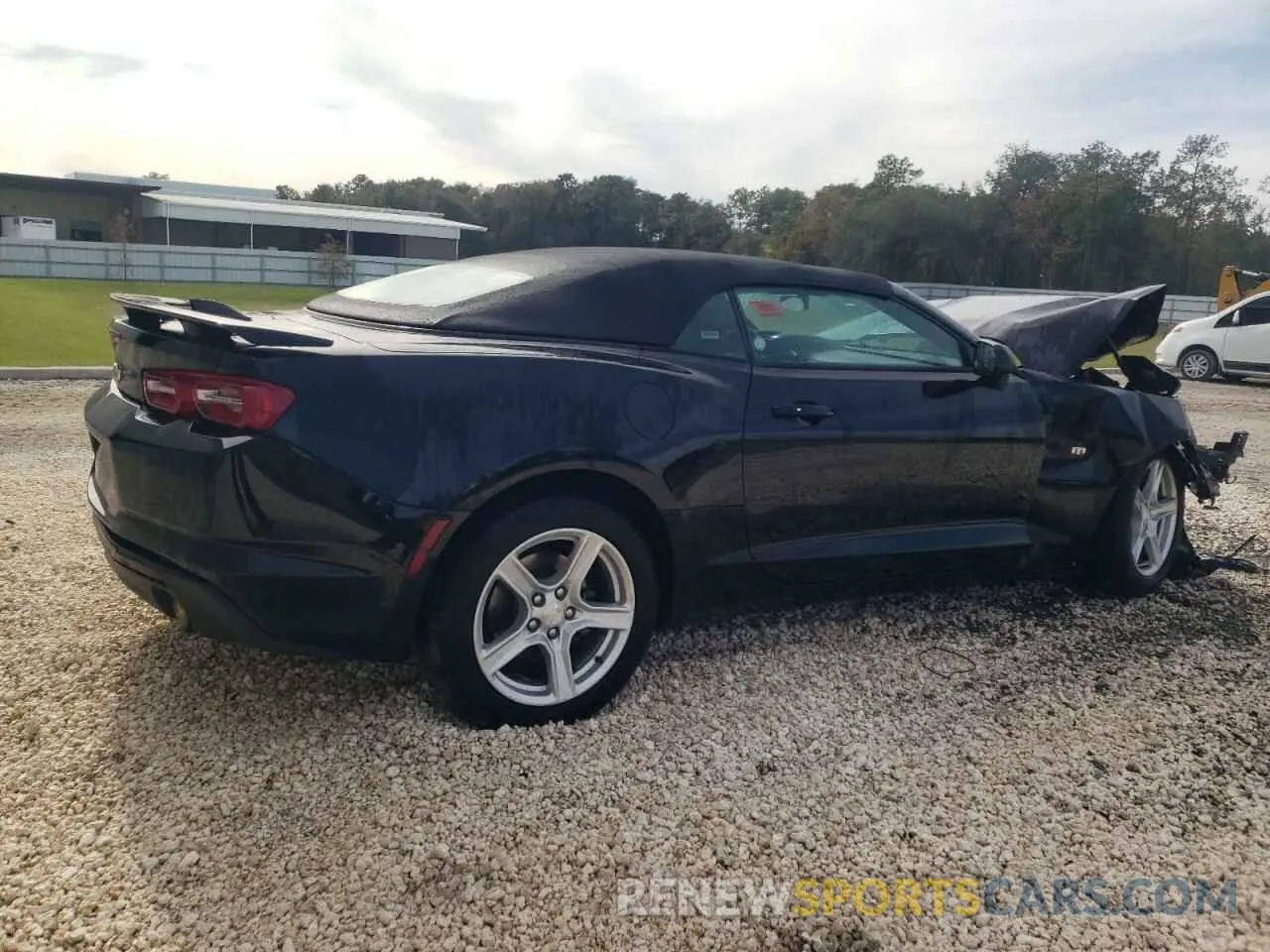 3 Photograph of a damaged car 1G1FB3DX2N0107676 CHEVROLET CAMARO 2022