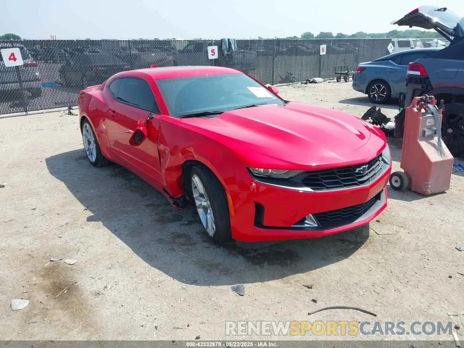 1 Photograph of a damaged car 1G1FD1RS2N0122626 CHEVROLET CAMARO 2022