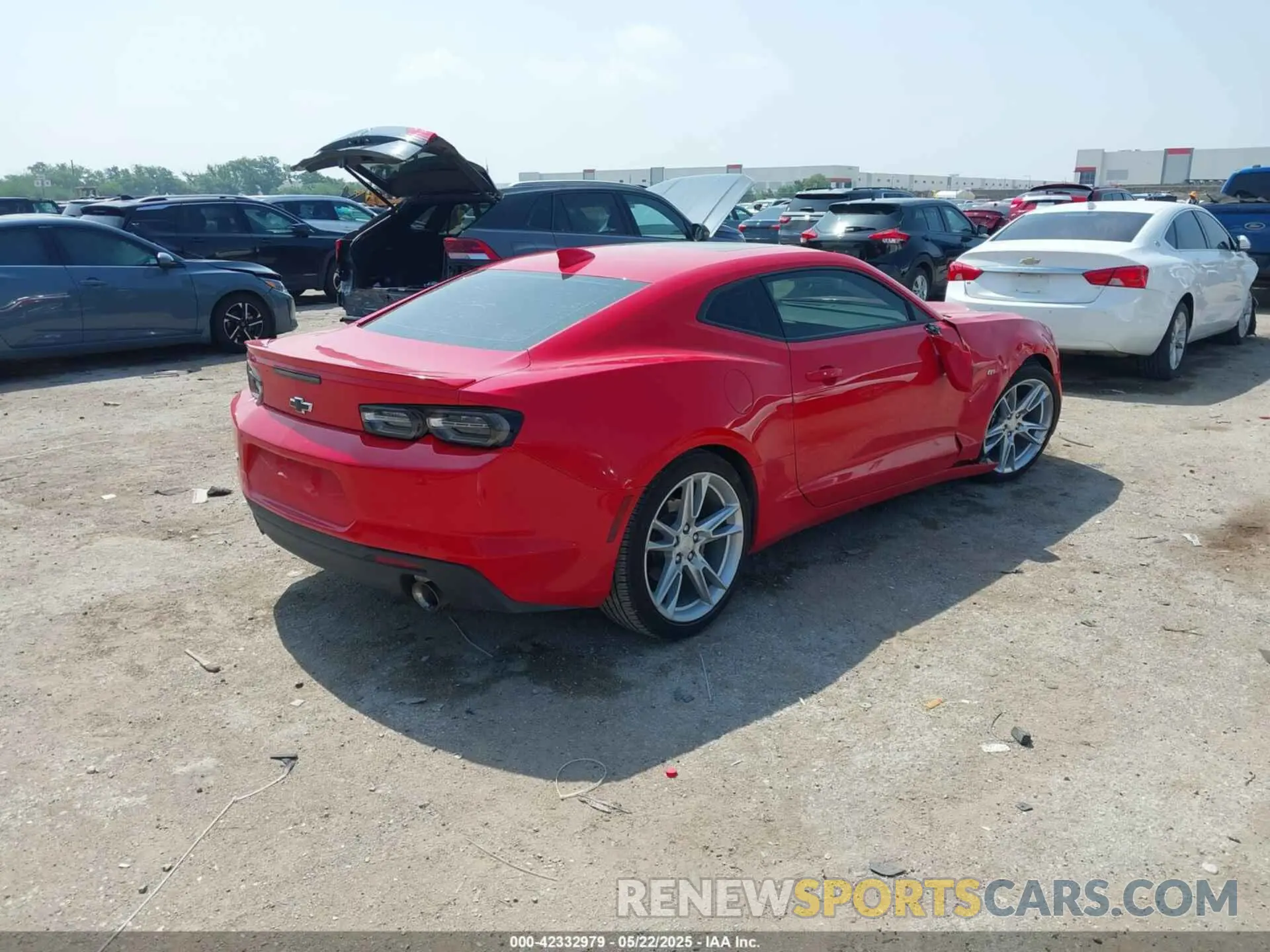 4 Photograph of a damaged car 1G1FD1RS2N0122626 CHEVROLET CAMARO 2022