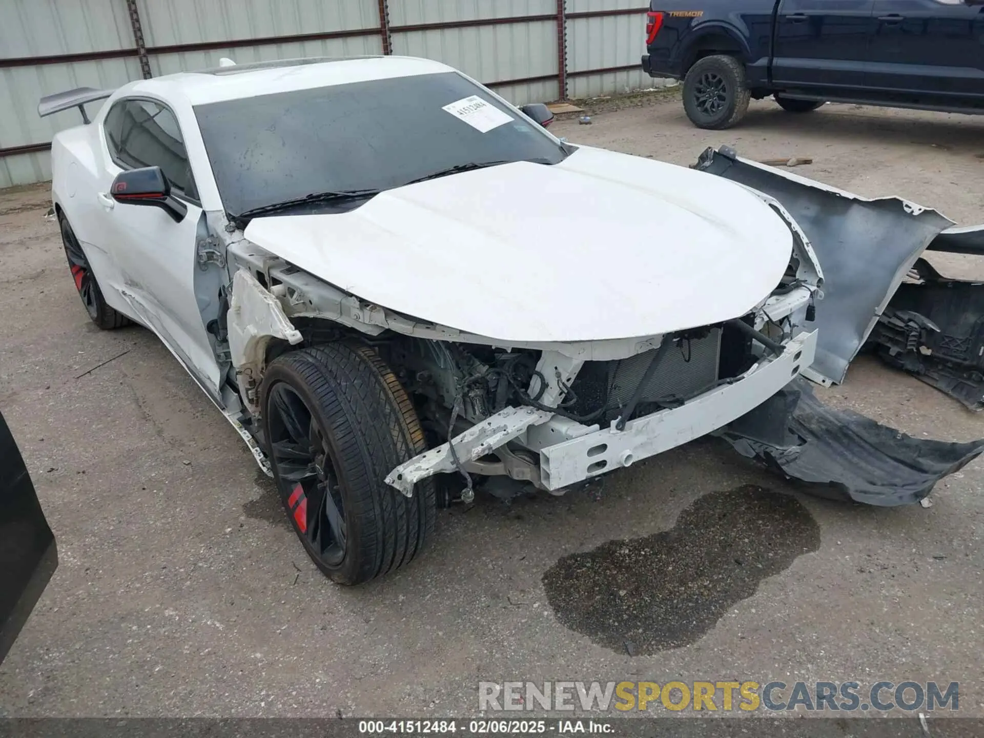 1 Photograph of a damaged car 1G1FD1RS9N0124017 CHEVROLET CAMARO 2022