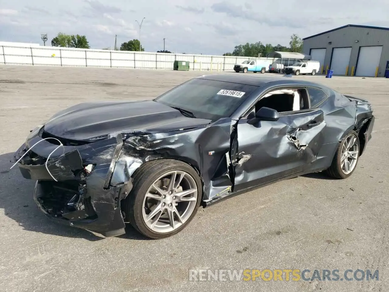 1 Photograph of a damaged car 1G1FD1RX7N0133424 CHEVROLET CAMARO 2022
