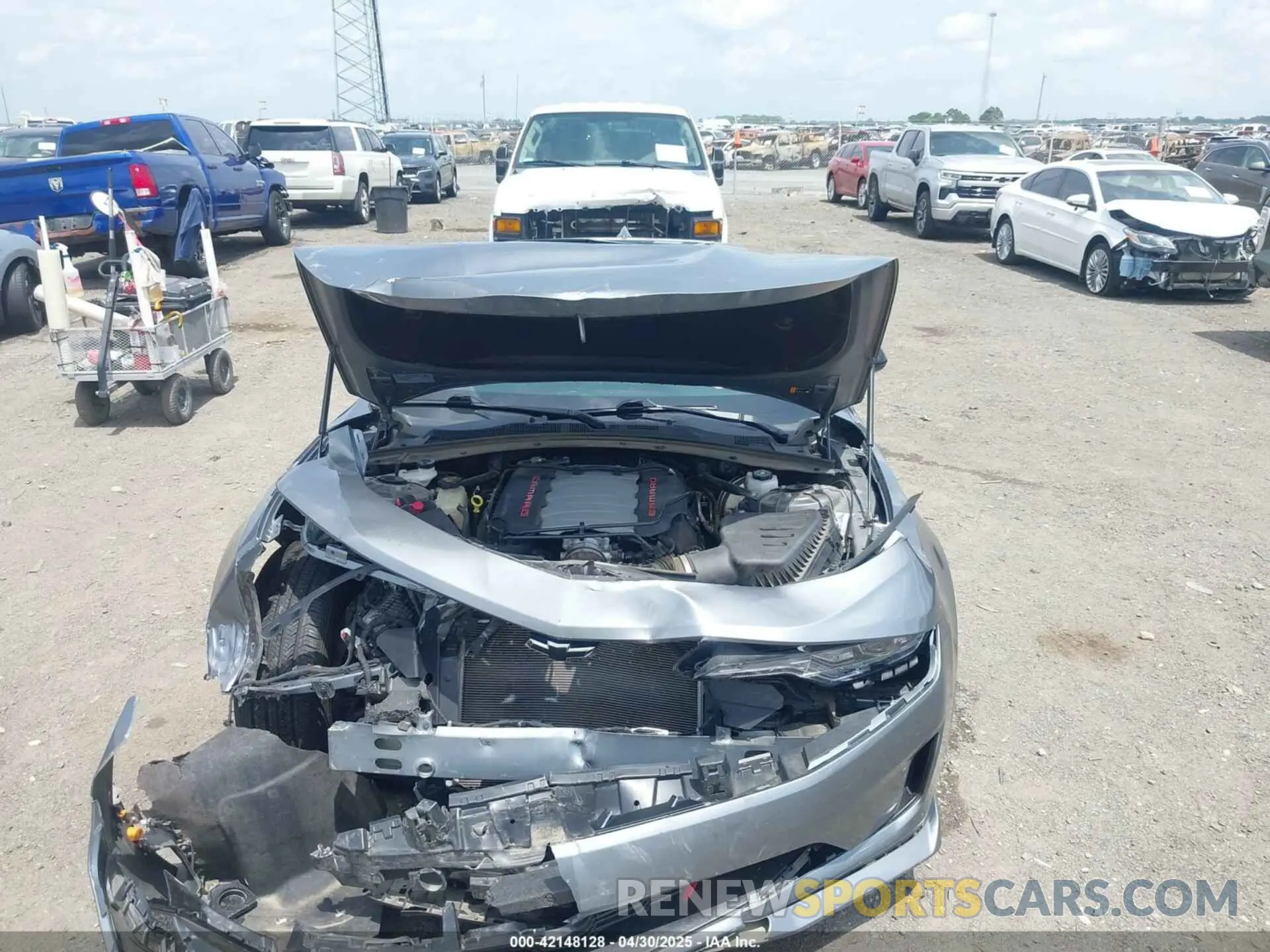 10 Photograph of a damaged car 1G1FF1R70N0101991 CHEVROLET CAMARO 2022