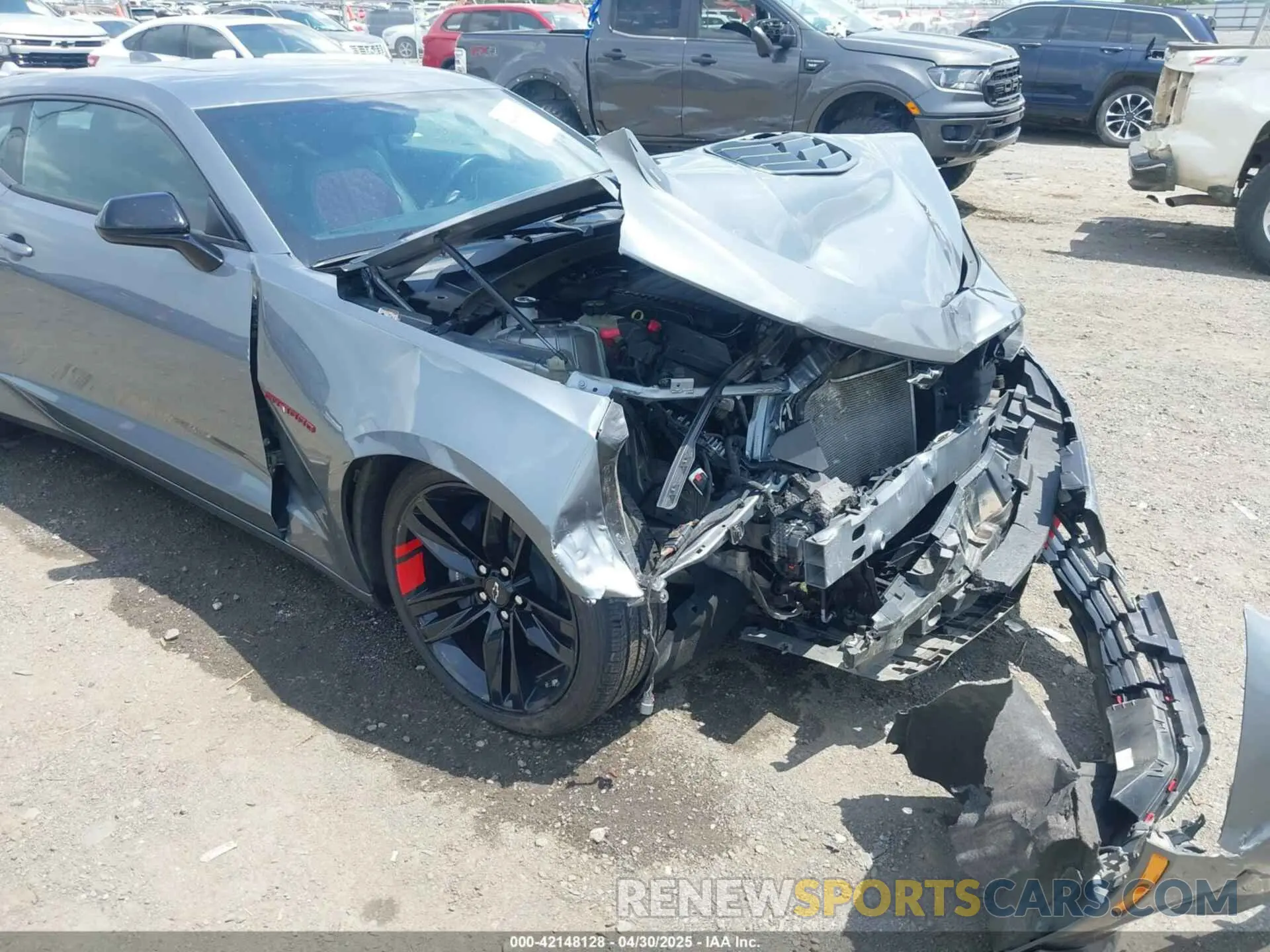 6 Photograph of a damaged car 1G1FF1R70N0101991 CHEVROLET CAMARO 2022
