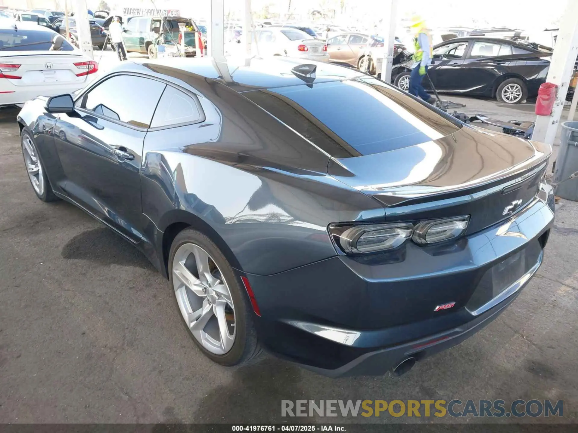 3 Photograph of a damaged car 1G1FF1R75N0132301 CHEVROLET CAMARO 2022