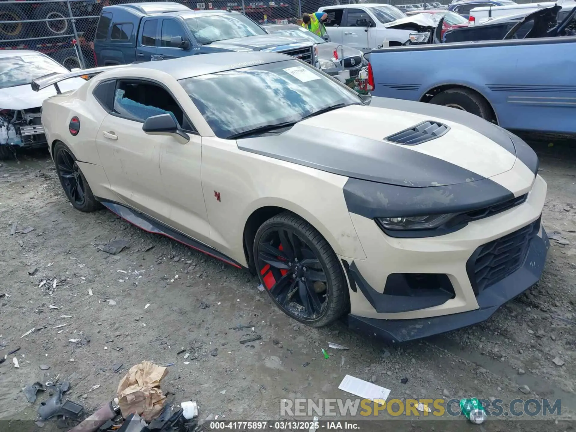 1 Photograph of a damaged car 1G1FF1R79N0127084 CHEVROLET CAMARO 2022