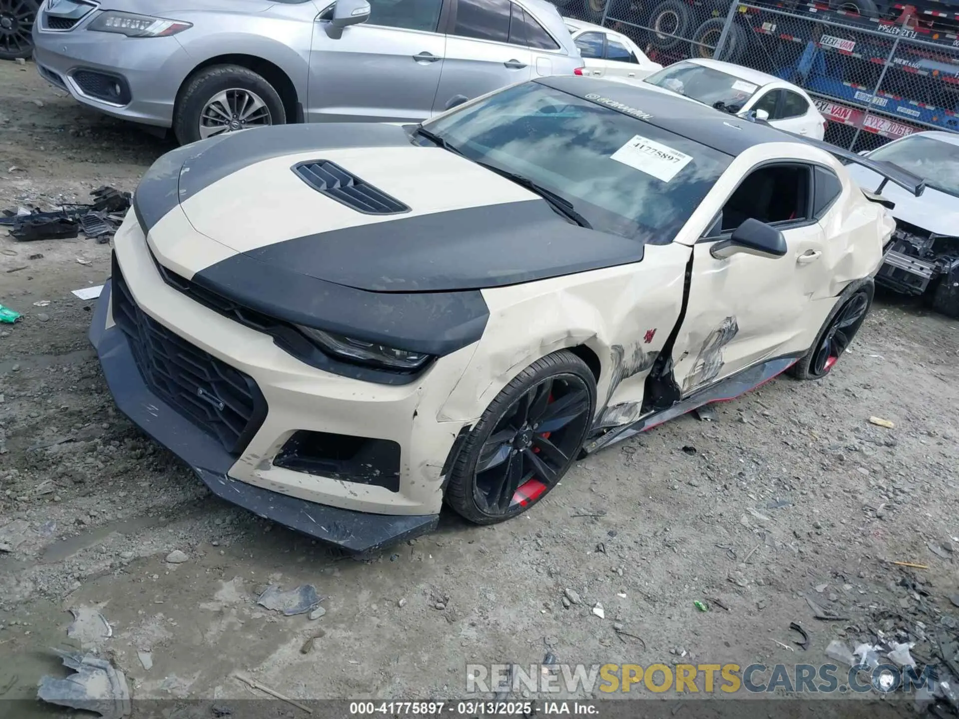 2 Photograph of a damaged car 1G1FF1R79N0127084 CHEVROLET CAMARO 2022