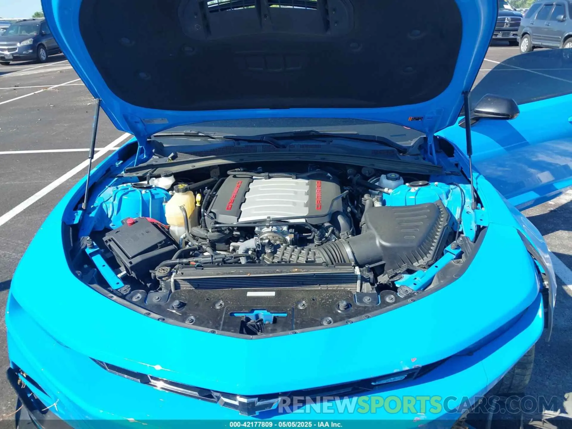 10 Photograph of a damaged car 1G1FF1R7XN0134738 CHEVROLET CAMARO 2022