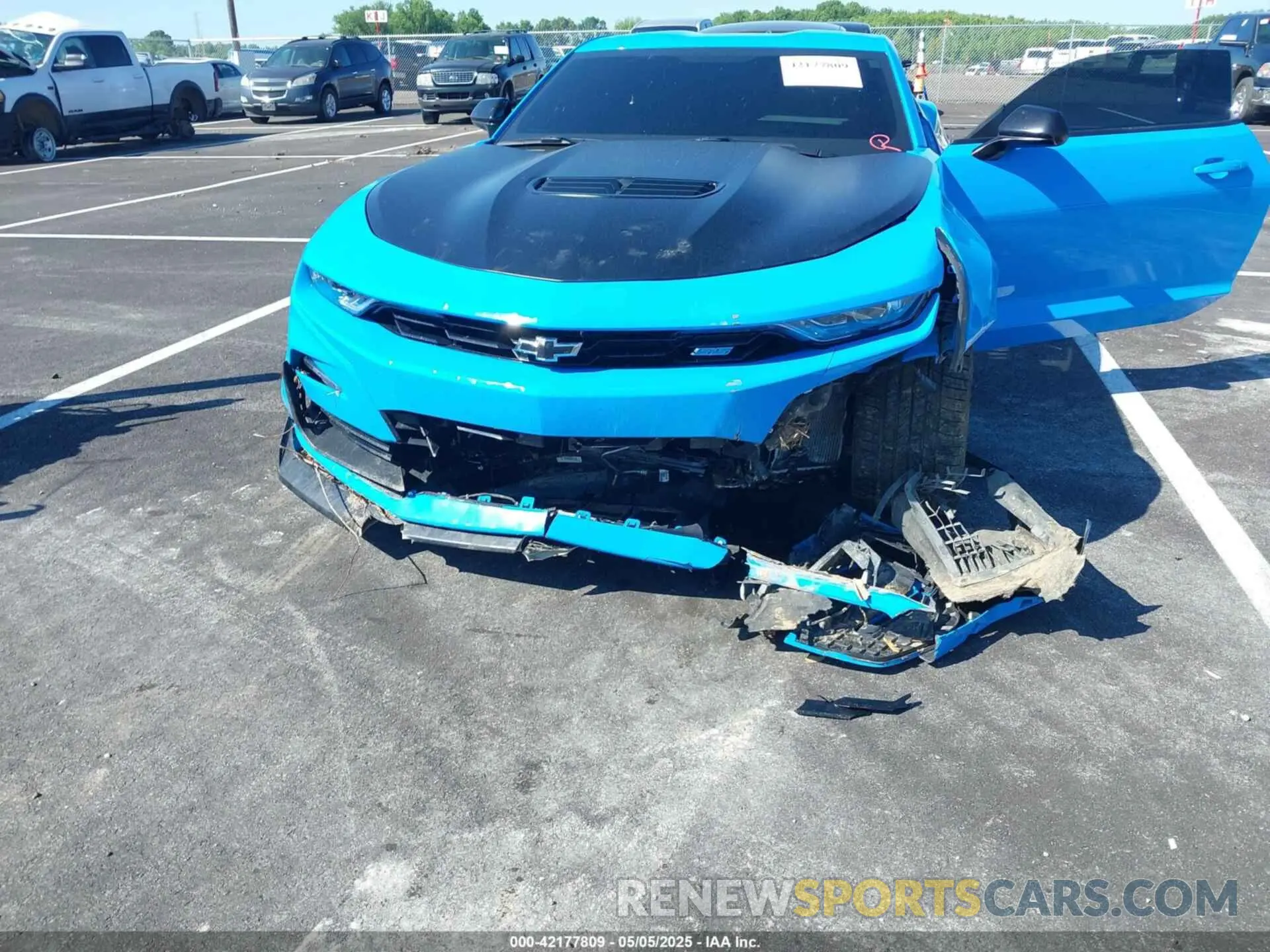 6 Photograph of a damaged car 1G1FF1R7XN0134738 CHEVROLET CAMARO 2022