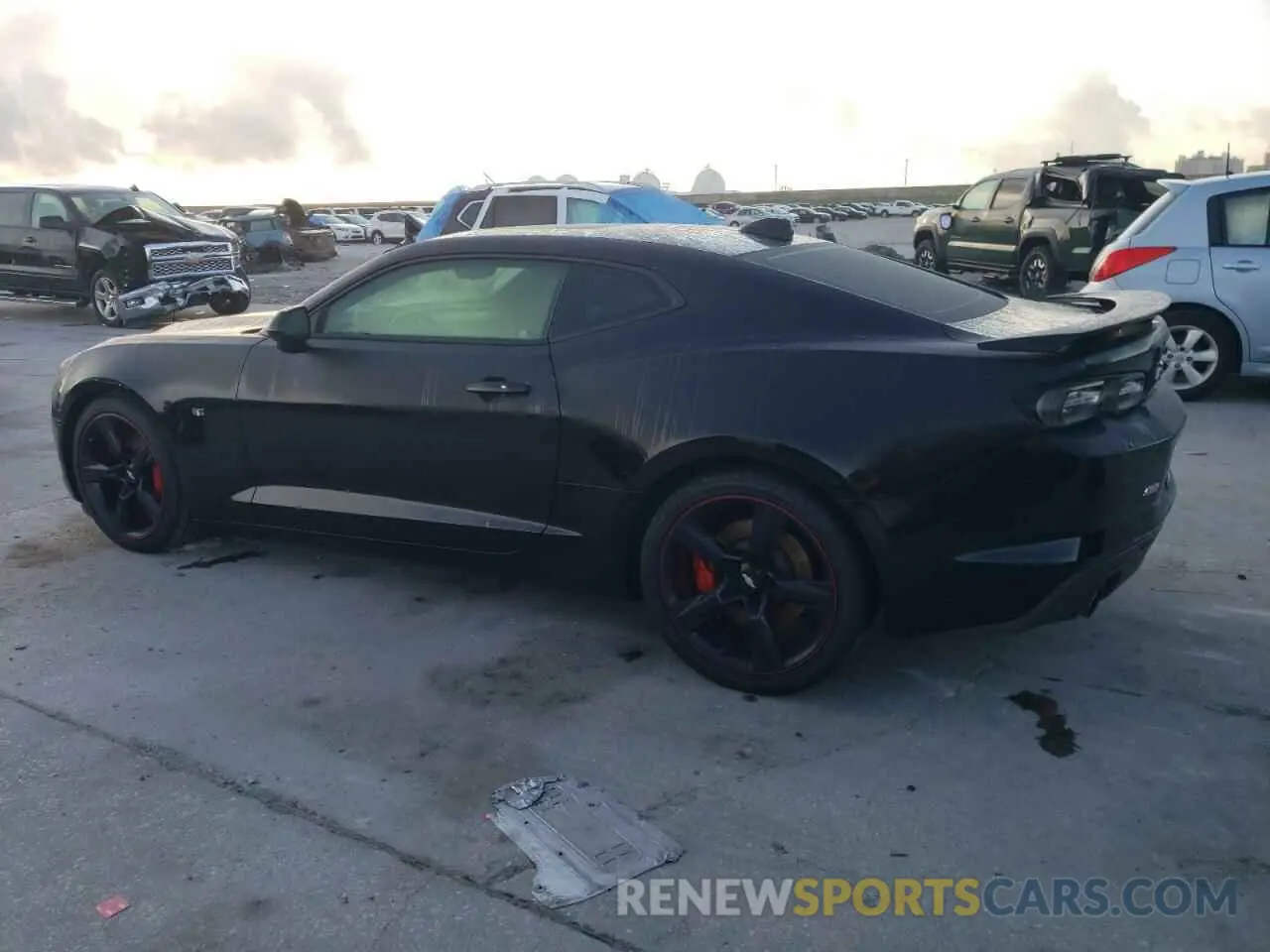 2 Photograph of a damaged car 1G1FH1R70N0112340 CHEVROLET CAMARO 2022