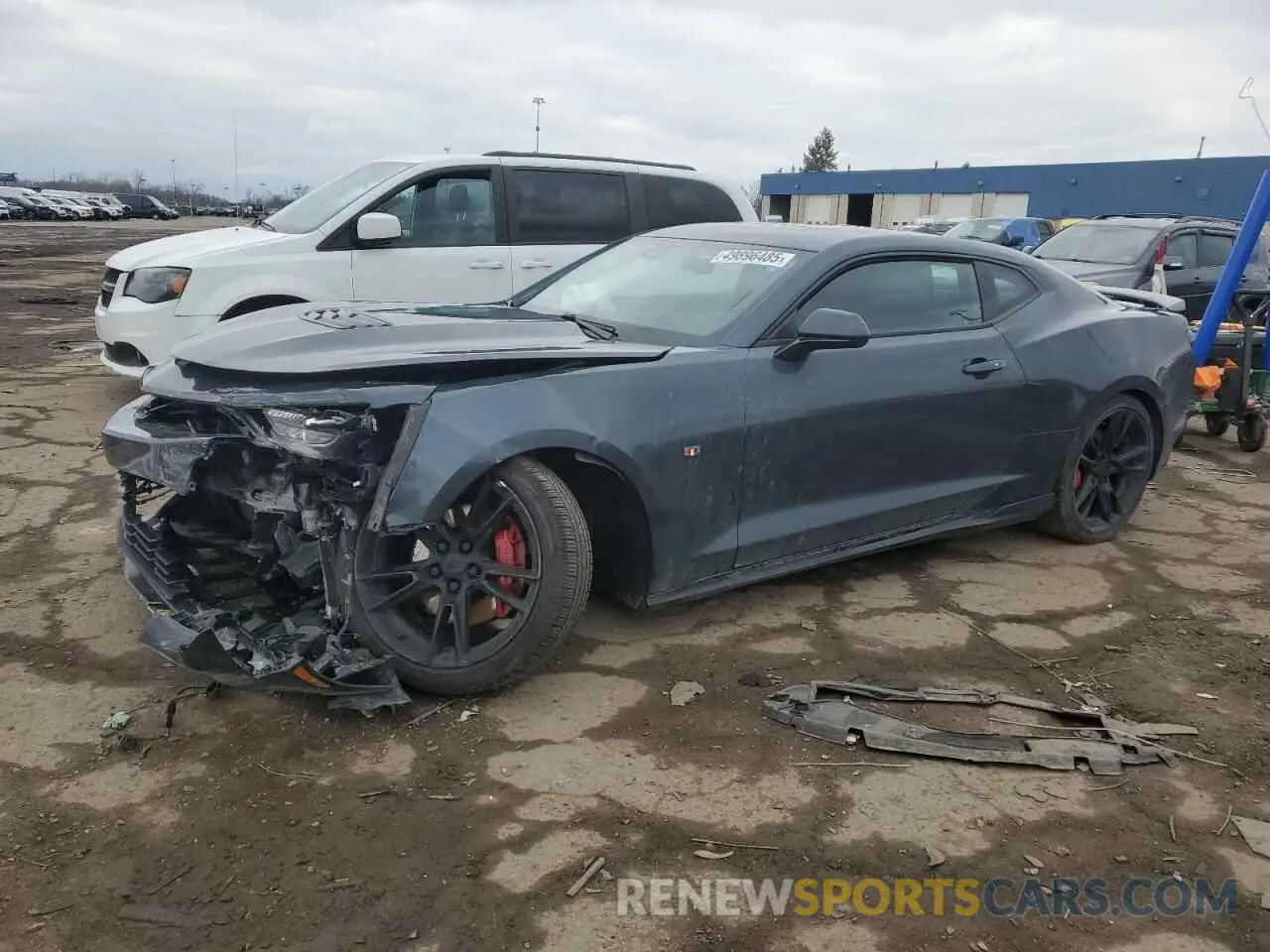 1 Photograph of a damaged car 1G1FH1R72N0102490 CHEVROLET CAMARO 2022
