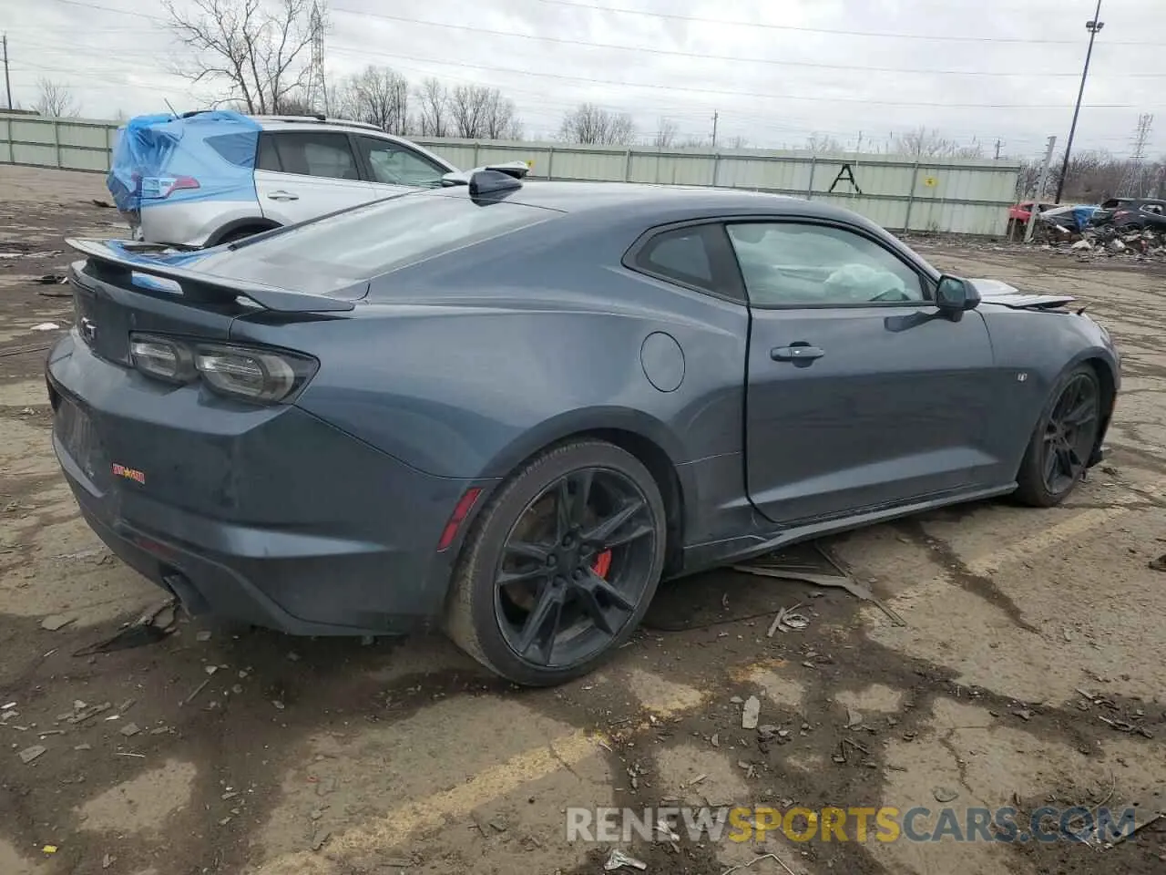 3 Photograph of a damaged car 1G1FH1R72N0102490 CHEVROLET CAMARO 2022