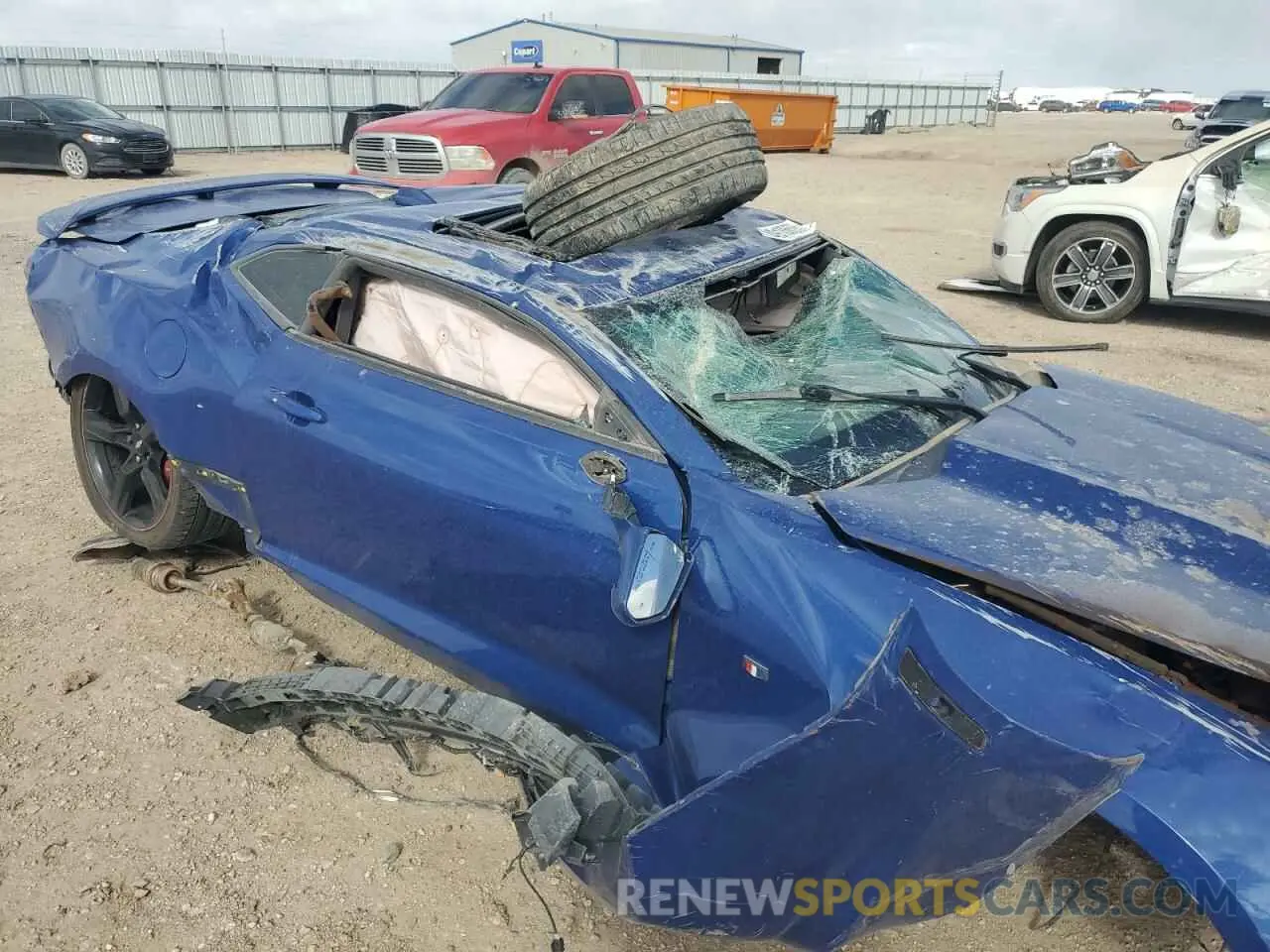 13 Photograph of a damaged car 1G1FH1R78N0134067 CHEVROLET CAMARO 2022