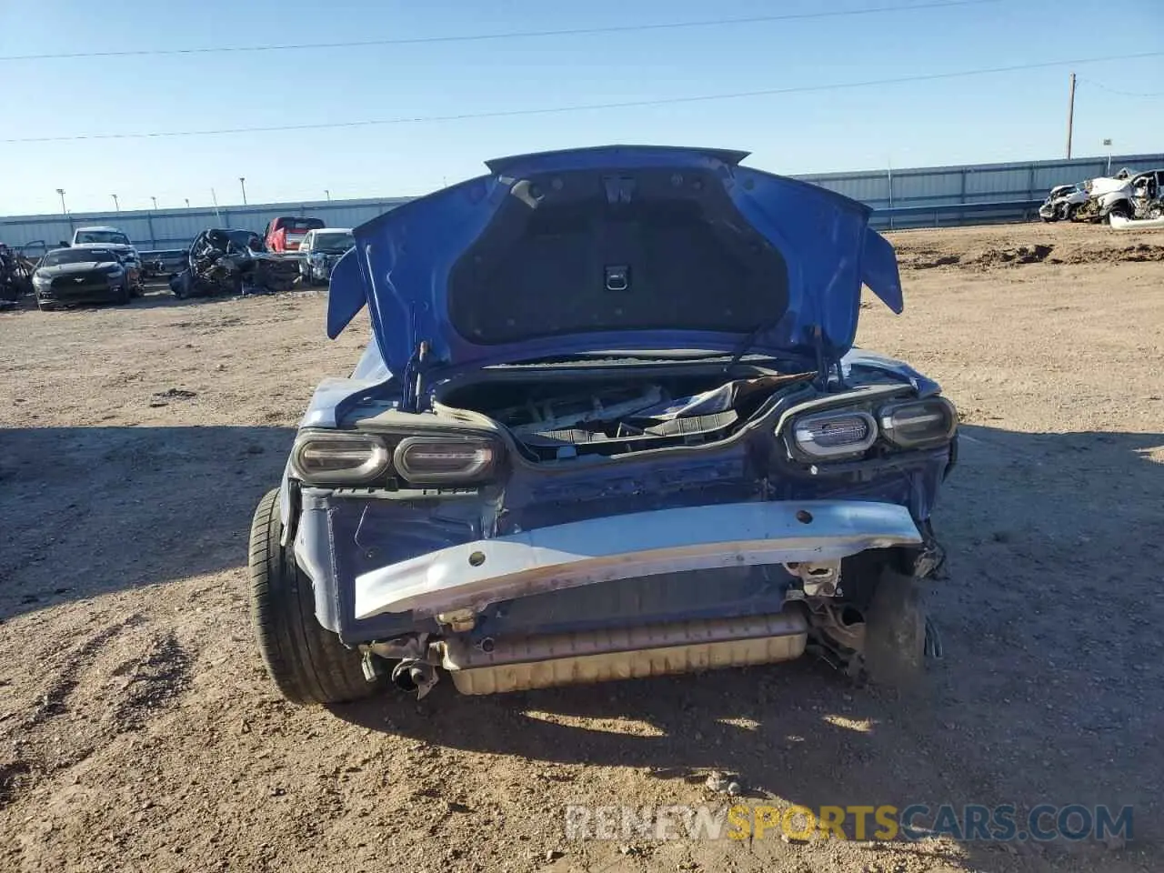 6 Photograph of a damaged car 1G1FH1R78N0134067 CHEVROLET CAMARO 2022