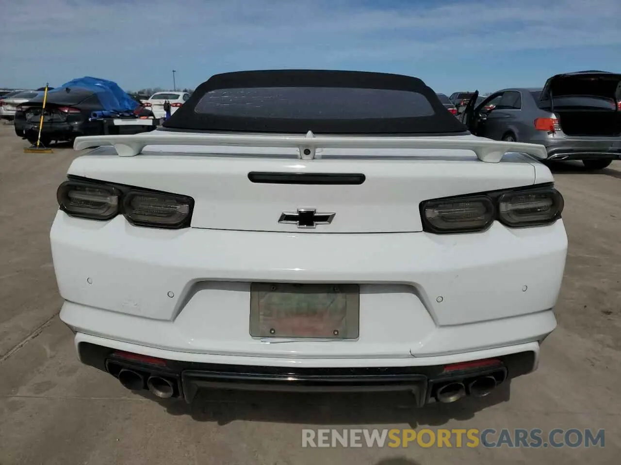 6 Photograph of a damaged car 1G1FH3D70N0100806 CHEVROLET CAMARO 2022