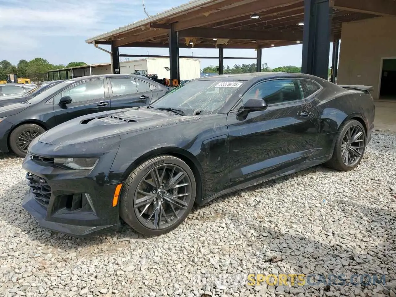 1 Photograph of a damaged car 1G1FJ1R61N0106977 CHEVROLET CAMARO 2022