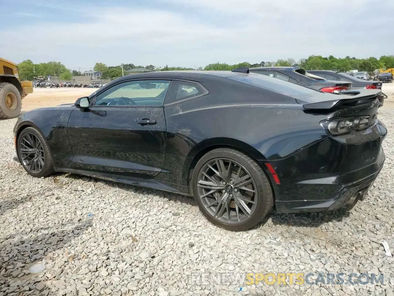 2 Photograph of a damaged car 1G1FJ1R61N0106977 CHEVROLET CAMARO 2022