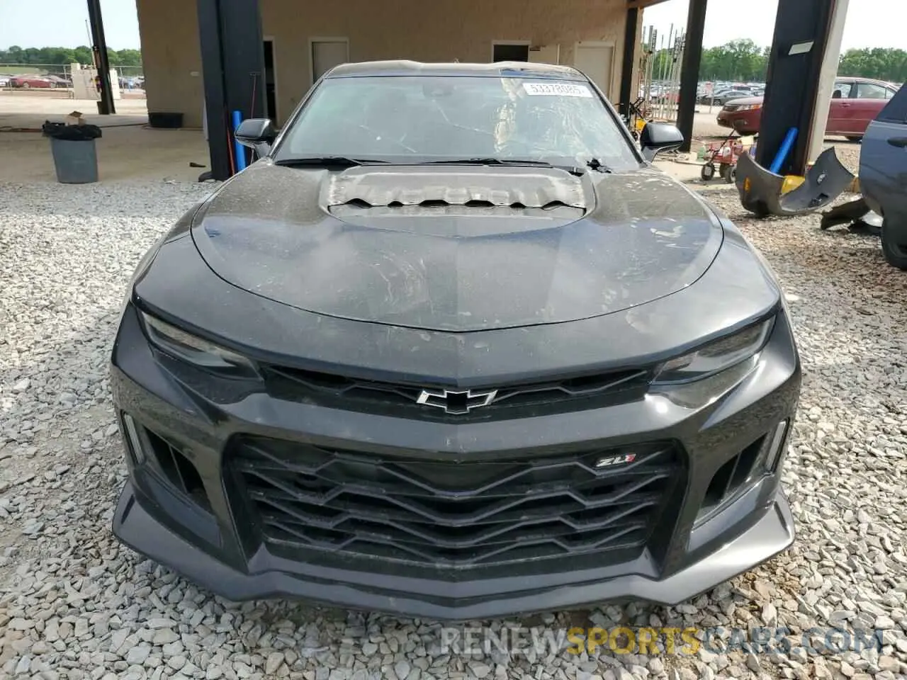 5 Photograph of a damaged car 1G1FJ1R61N0106977 CHEVROLET CAMARO 2022