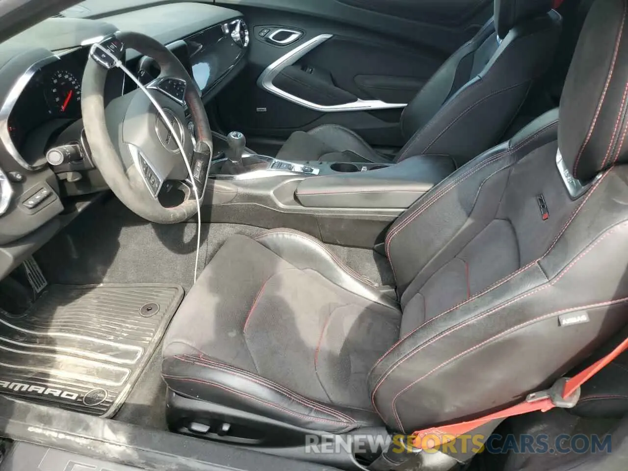 7 Photograph of a damaged car 1G1FJ1R61N0106977 CHEVROLET CAMARO 2022