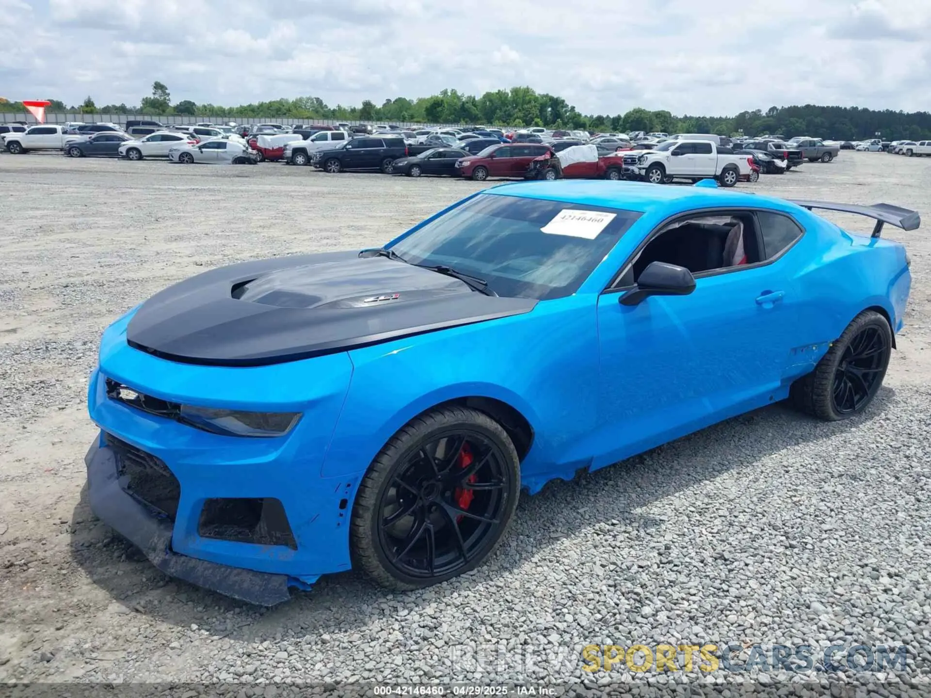 2 Photograph of a damaged car 1G1FJ1R62N0118359 CHEVROLET CAMARO 2022