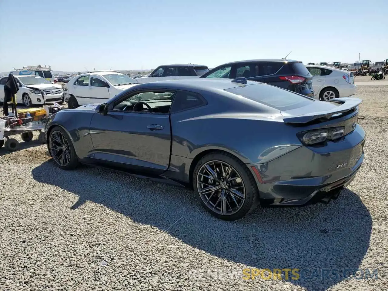 2 Photograph of a damaged car 1G1FK1R65N0101410 CHEVROLET CAMARO 2022