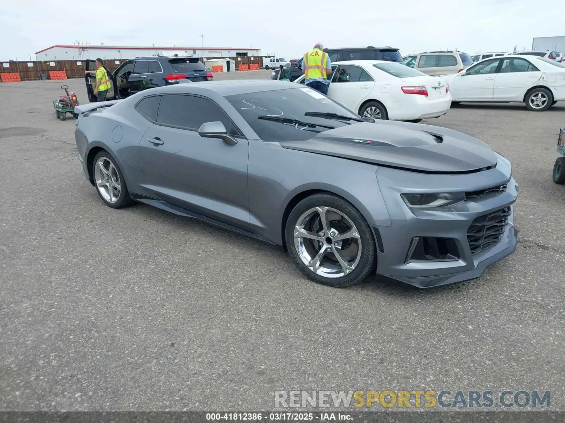 1 Photograph of a damaged car 1G1FK1R65N0126050 CHEVROLET CAMARO 2022