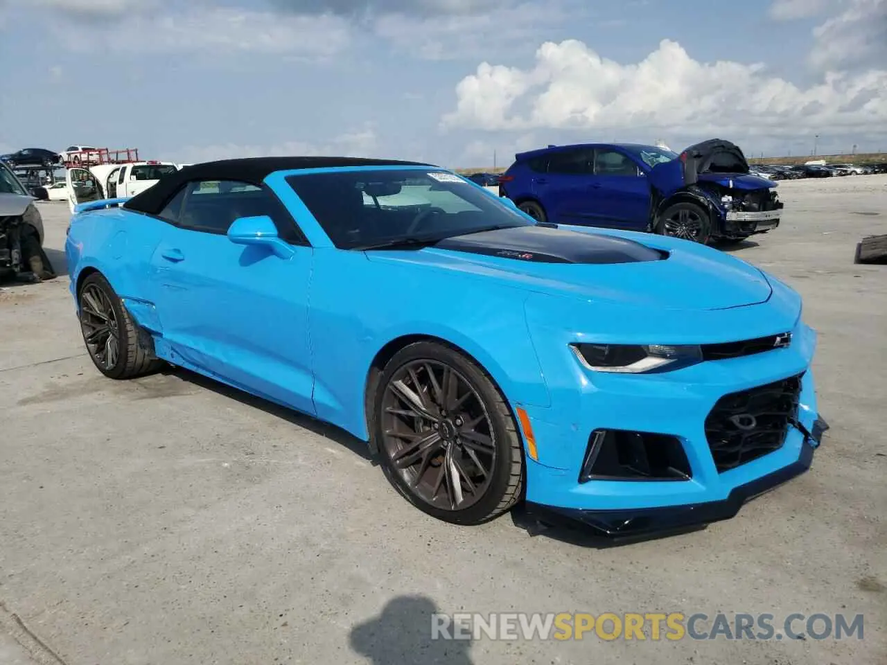 4 Photograph of a damaged car 1G1FK3D63N0112859 CHEVROLET CAMARO 2022