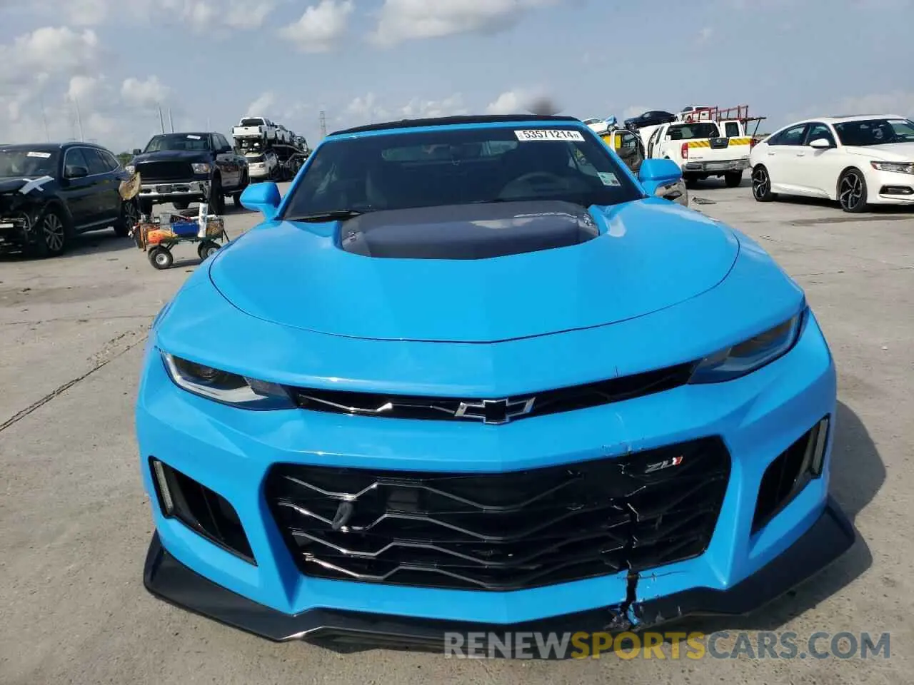 5 Photograph of a damaged car 1G1FK3D63N0112859 CHEVROLET CAMARO 2022