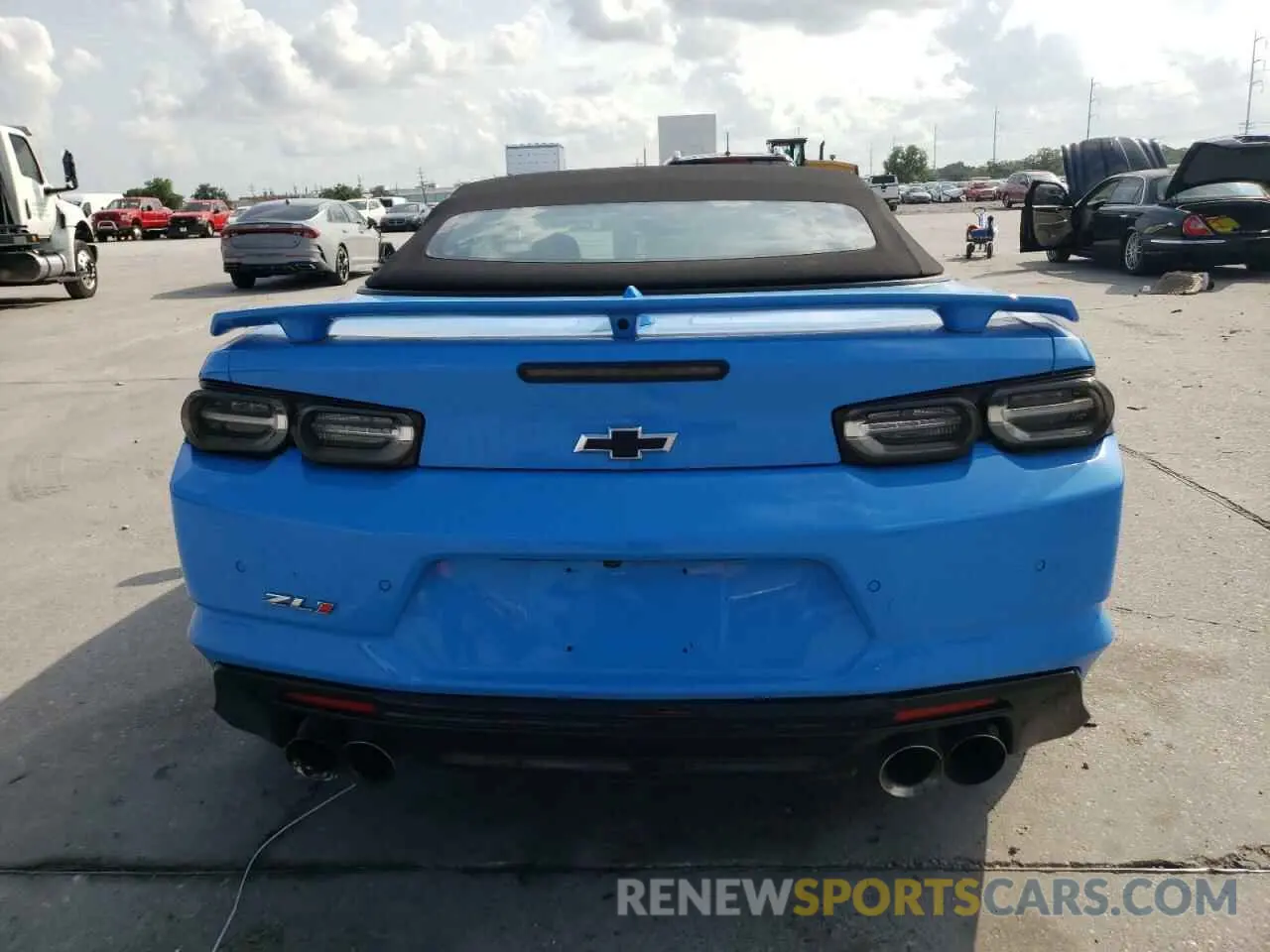 6 Photograph of a damaged car 1G1FK3D63N0112859 CHEVROLET CAMARO 2022