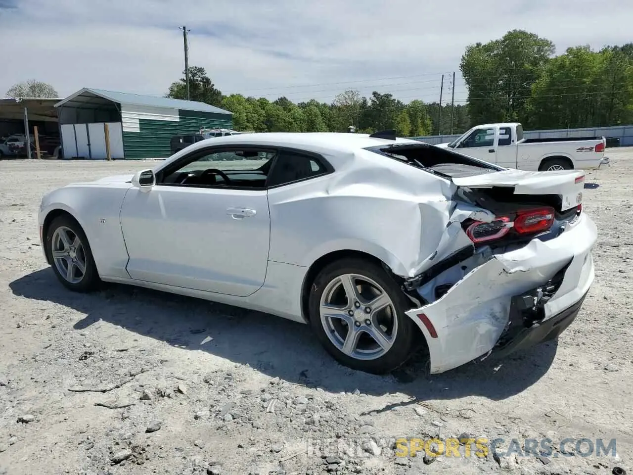 2 Photograph of a damaged car 1G1FB1RS4P0145530 CHEVROLET CAMARO 2023