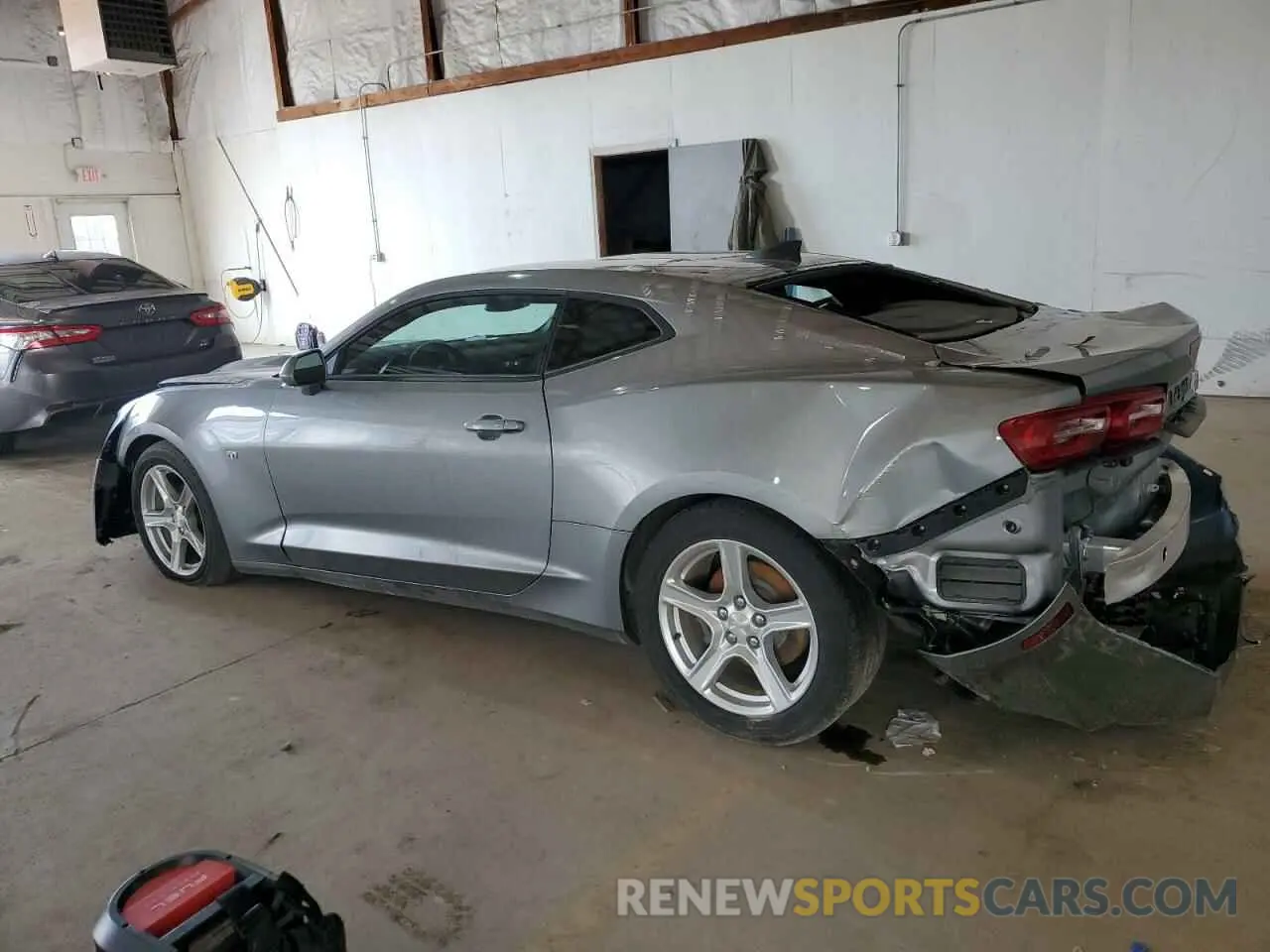 2 Photograph of a damaged car 1G1FB1RS6P0147361 CHEVROLET CAMARO 2023