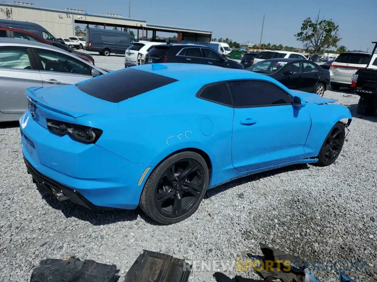 3 Photograph of a damaged car 1G1FB1RS8P0115561 CHEVROLET CAMARO 2023